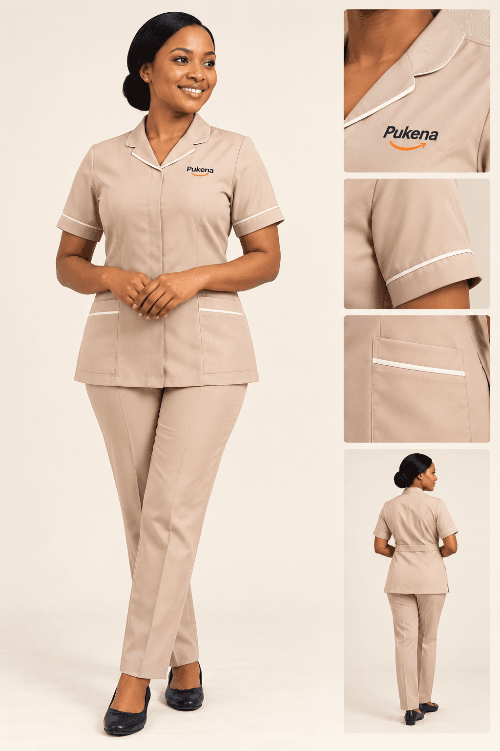 Pukena Professional Nanny Uniform Set
